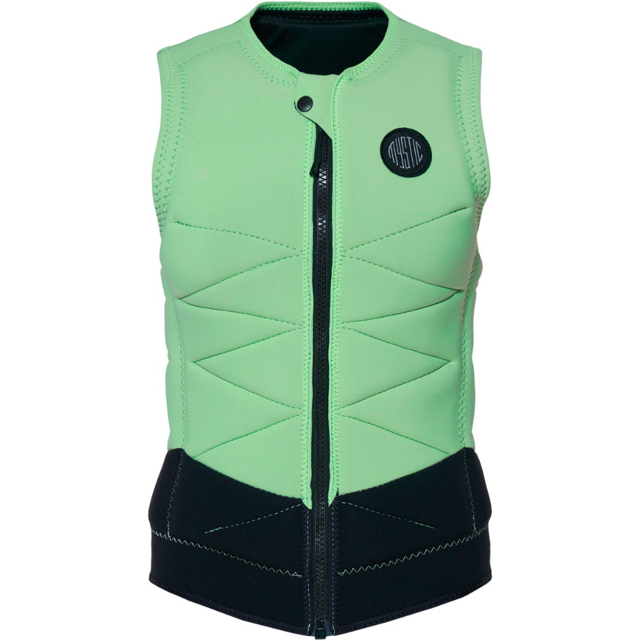 Mystic Womens Juice Front Zip Wake Impact Vest 35005.240221 - Lime Green